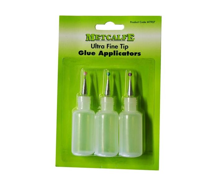 Ultra Fine Metcalfe Glue Applicator Bottles (3)