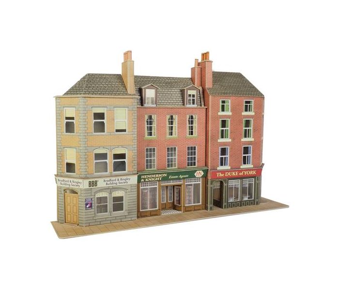 Low Relief Pub and High Street Shops Card Kit