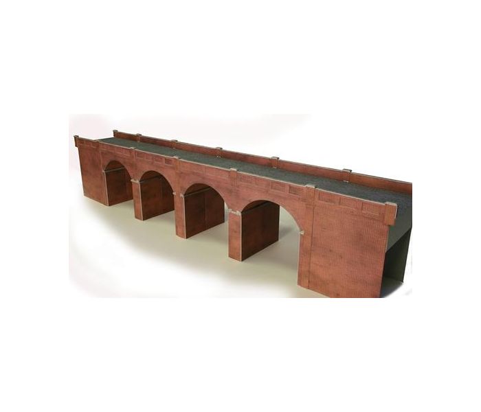 Double Track Brick Viaduct Card Kit