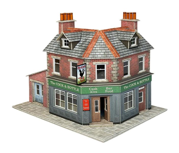 Red Brick Corner Shop/Pub Kit