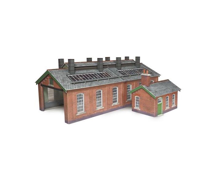 Double Track Engine Shed Card Kit