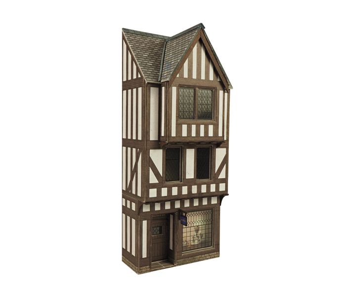 Low Relief Half Timbered Shop Front Card Kit
