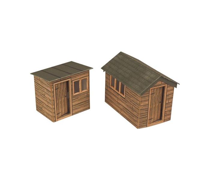 Garden Sheds (2) Card Kit