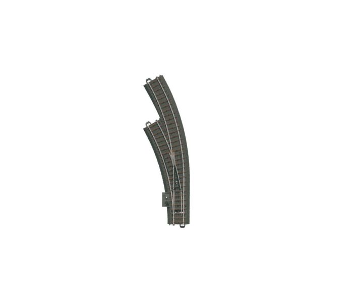 Start Up C Track Left Hand Curved Turnout R1 30 Degree (1)