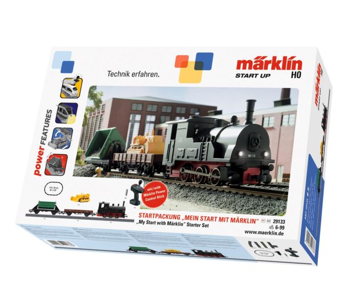 Start Up German Steam Freight Starter Set (MFX-Fitted)