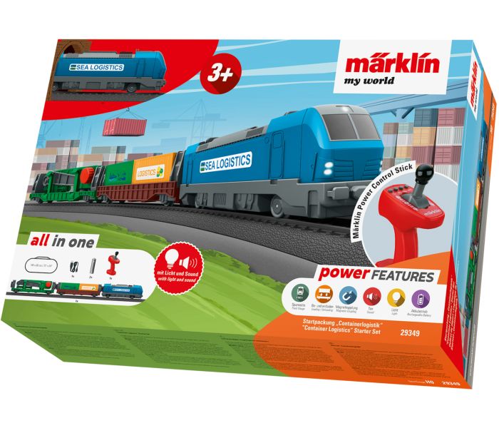MyWorld Container Freight Train Set