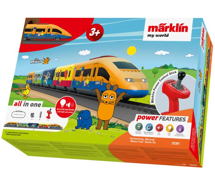 MyWorld Die Mouse Train Set
