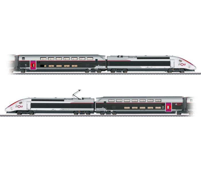 SNCF INOUI TGV 4713 4 Car EMU VI (~AC-Sound)