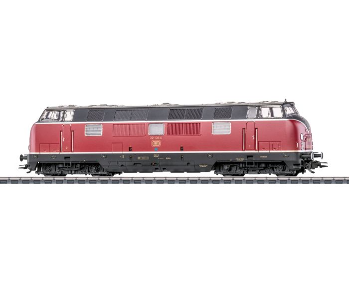 DB BR221 126-6 Diesel Locomotive IV (~AC-Sound)