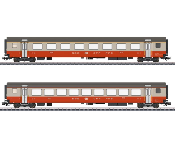 SBB Swiss Express 50th Anniversary Coach Set (2) IV