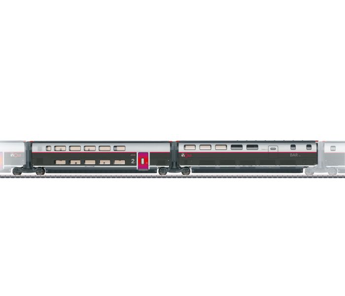 SNCF INOUI Intermediate Coach Set 3 (2) VI