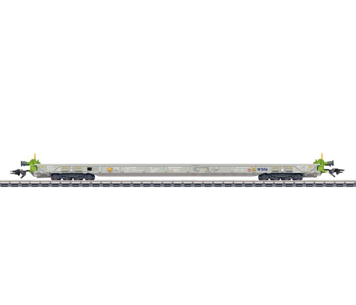 BLS Xaadkms Depressed Floor Bogie Flat Wagon VI