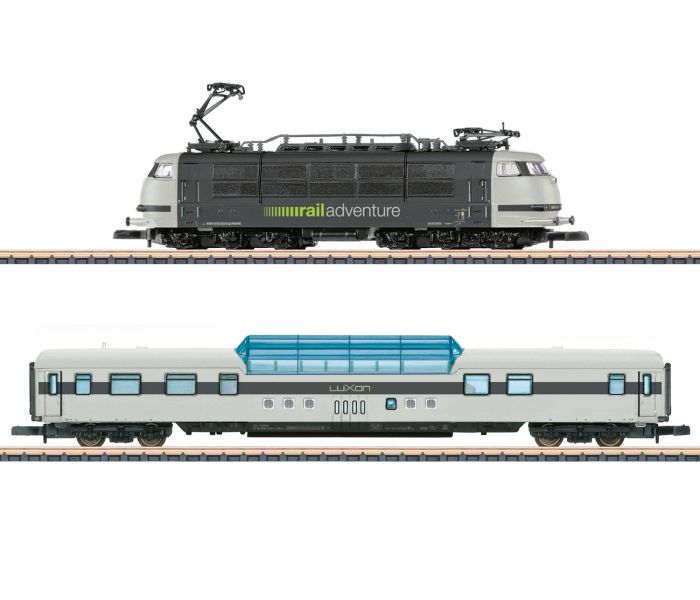RailAdventure BR103 222-6 LUXON Dome Car Train Pack VI