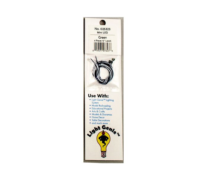 Light Genie Mini Green LEDs (4)