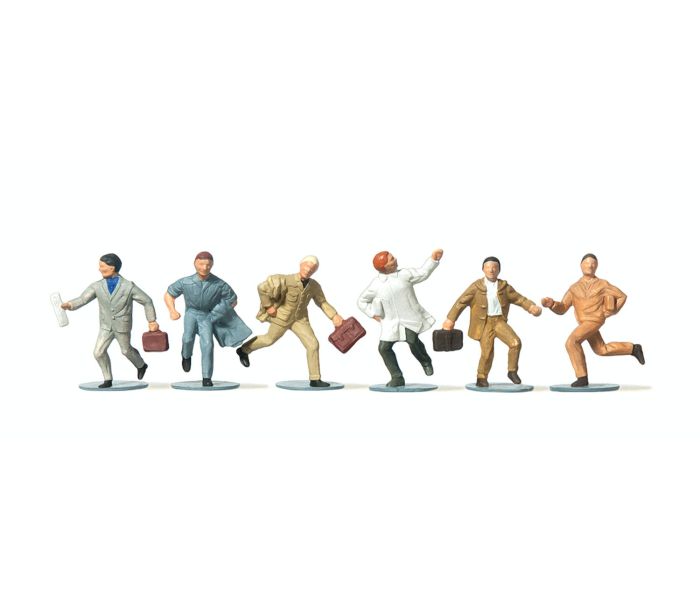 Running Men Travellers (6) Figure Set