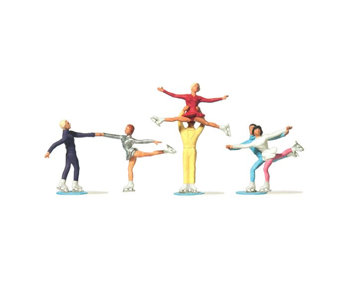 Ice Skating Couples (3) Figure Set