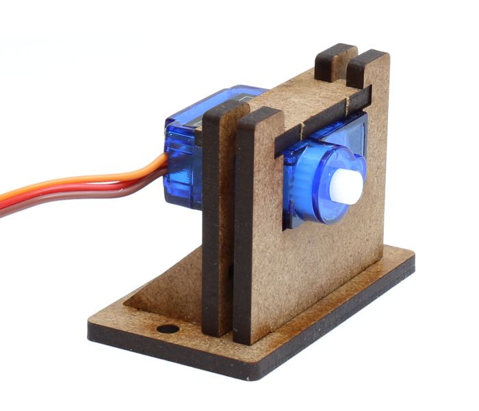 Vertical Servo Holder Tower Pro Servo Motor SG90 (3) Kit