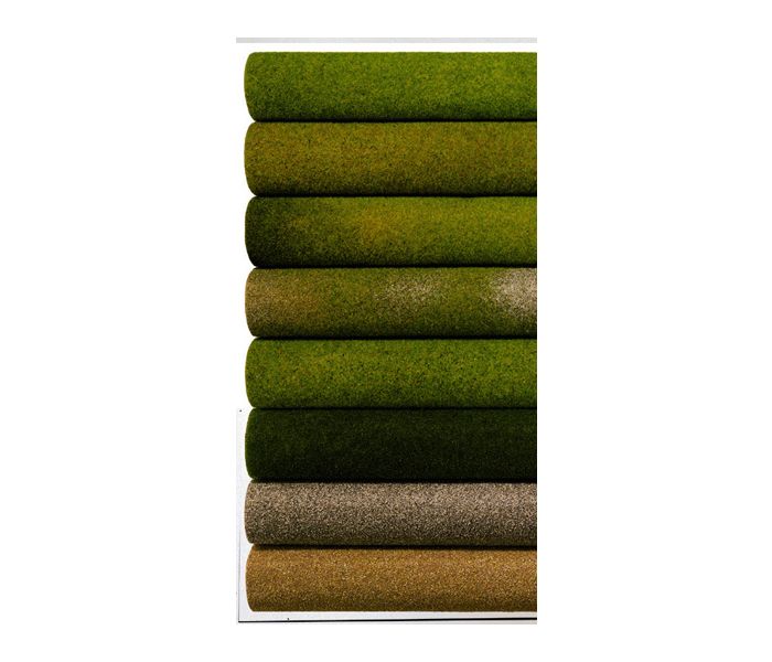 Spring Meadow Mid Green Grass Mat 300x100cm