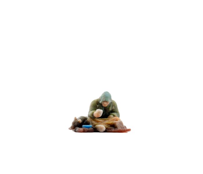 Homeless Person 3D Master Figure