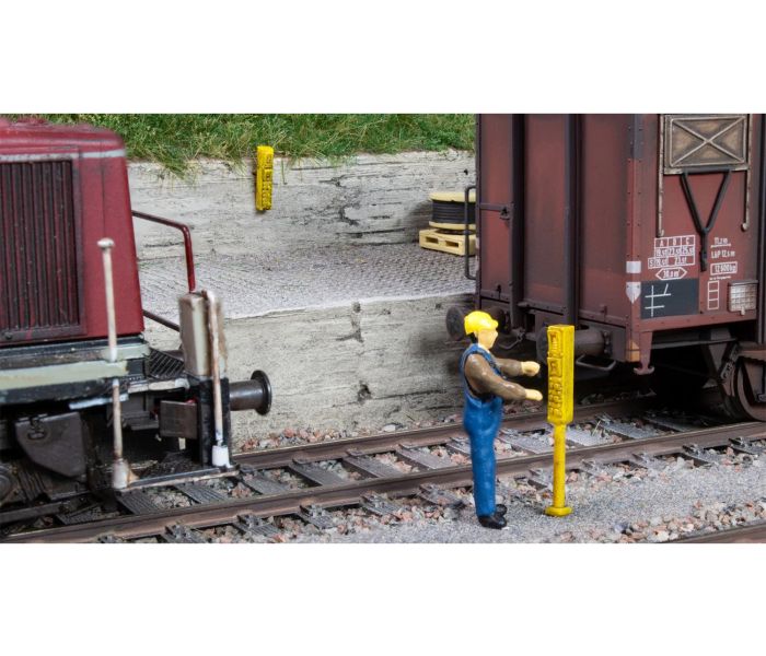 Railway Telephone 3D Mini Set 10pcs (Pre-Built)