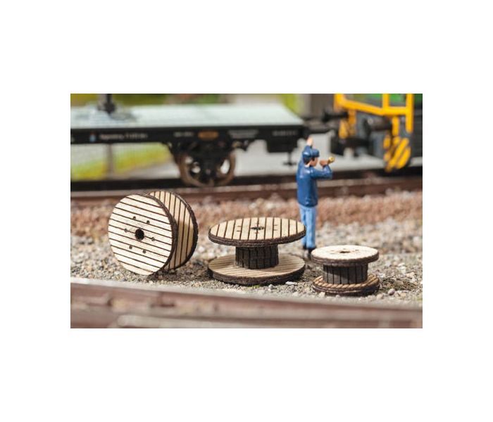 Cable Rolls (3) Laser Cut Minis Kit