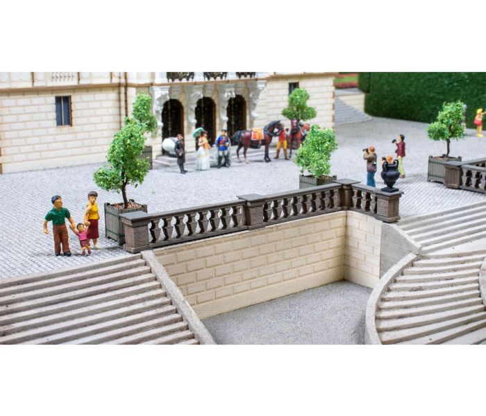 Balustrades 225x14mm Laser Cut Minis Kit