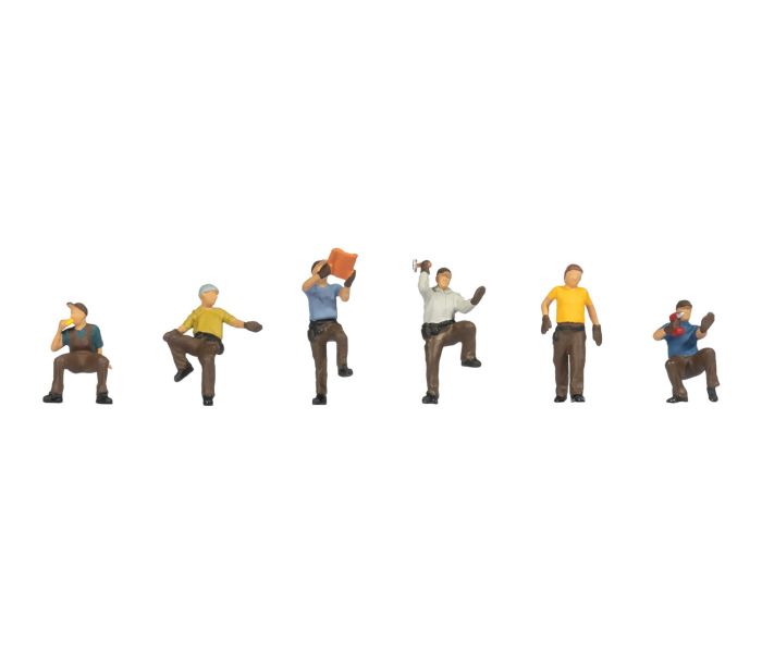 Roofers (6) Figure Set