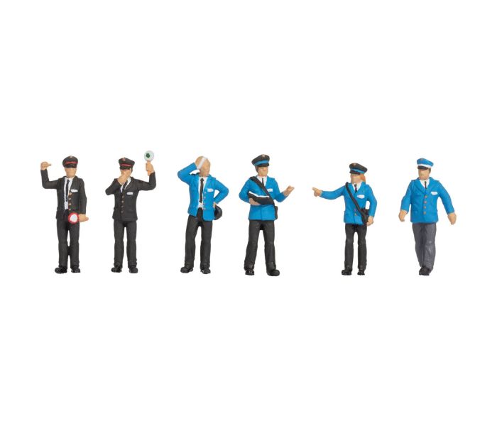 Dutch Railway Officials (6) Figure Set