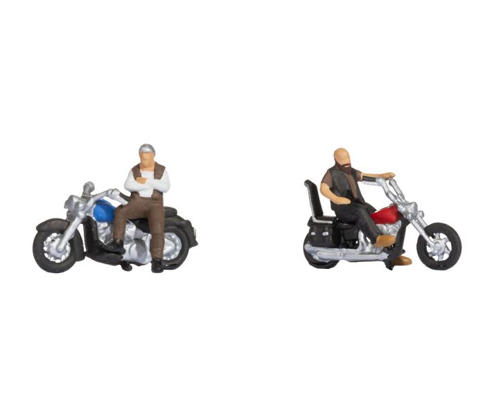 Rockers on Motorbikes (2) Figure Set
