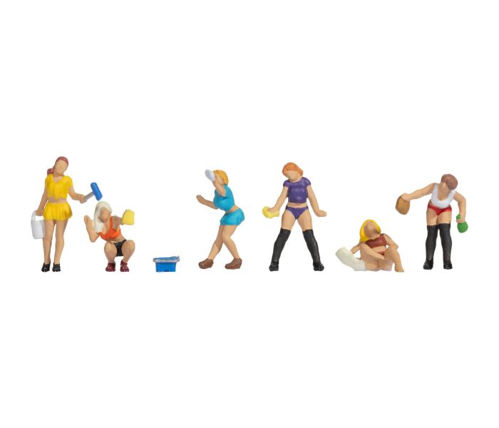 Sexy Carwash (6) Figure Set