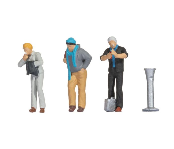 Smoking Break Funny Scenes Figure Set