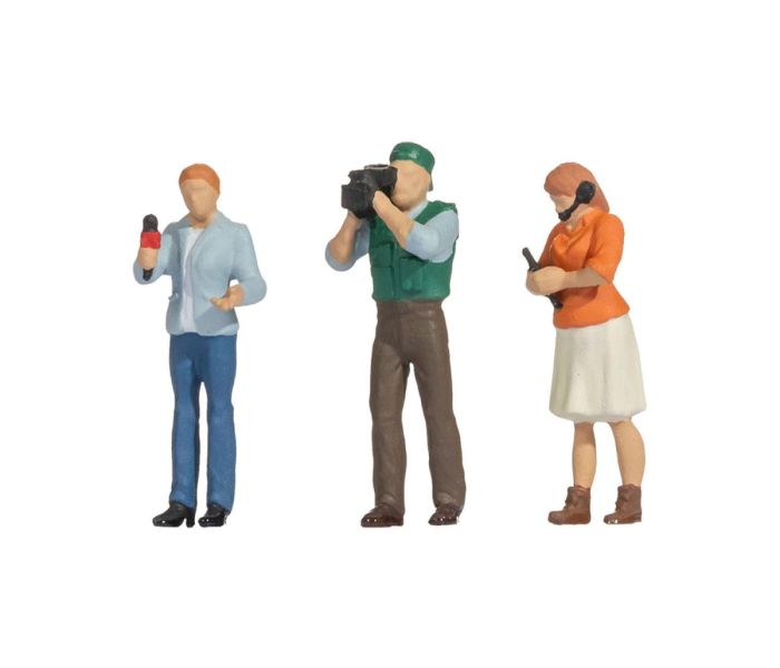 Reporting Team Funny Scenes Figure Set