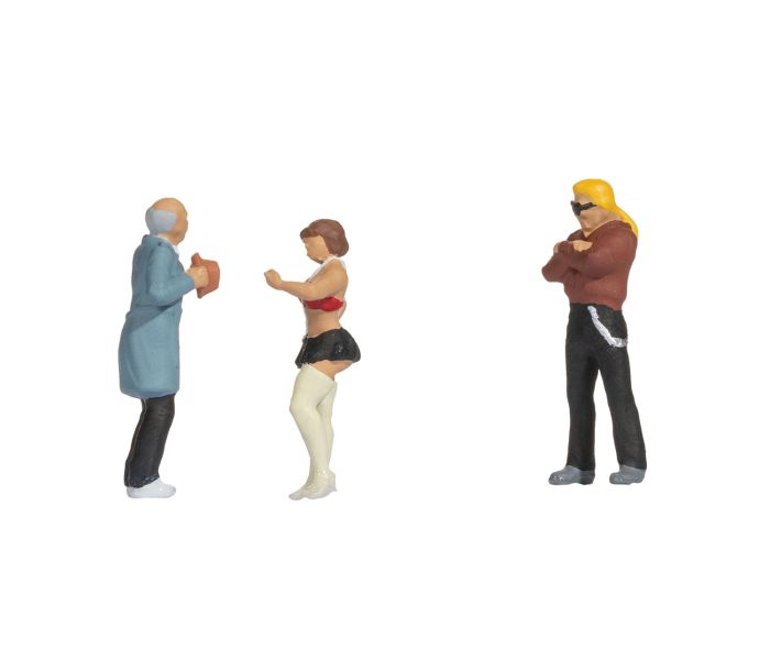 Kerb Crawling Funny Scenes Figure Set