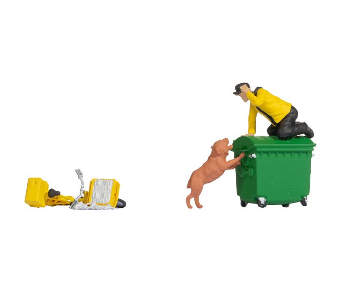 Beware of the Dog Funny Scenes Figure Set