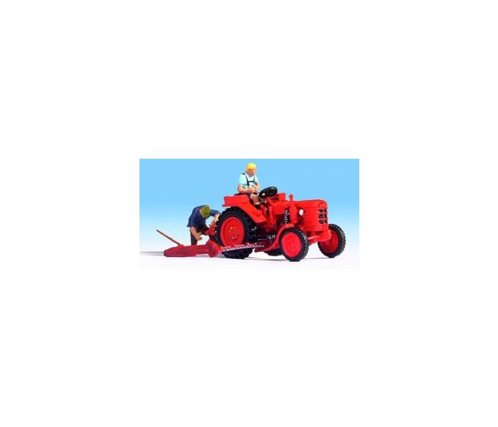 Tractor with Figure