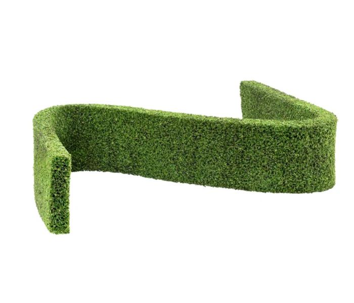Tall Hedges Green (2) 4x1x50cm