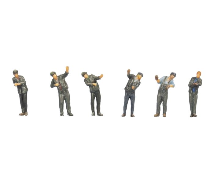 Steam Locomotive Drivers (6) 3D Master Figure Set