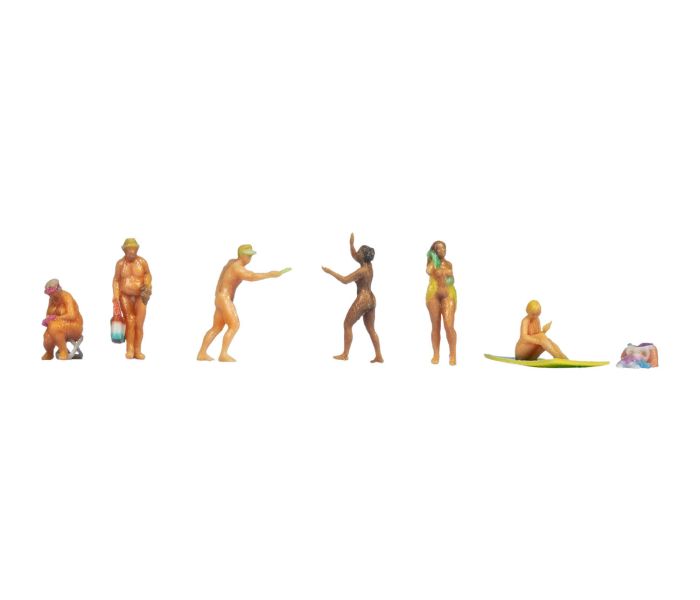 Nudists (6) 3D Master Figure Set