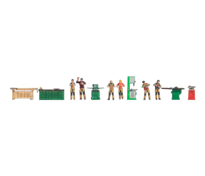 Carpentry 3D Themed Figure Set