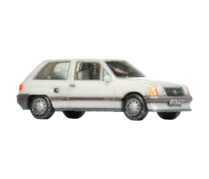 Opel Corsa A White 3D Master Vehicle