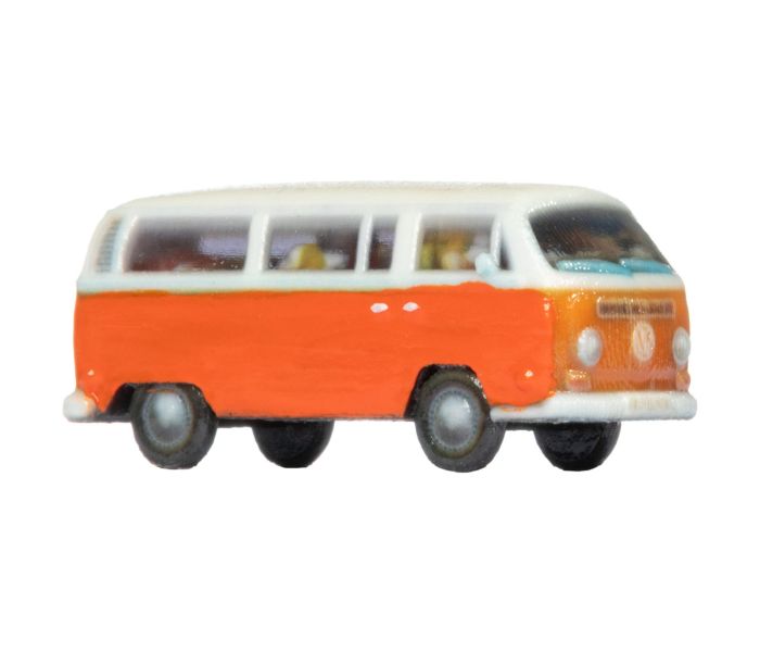 VW T2 Orange 3D Master Vehicle
