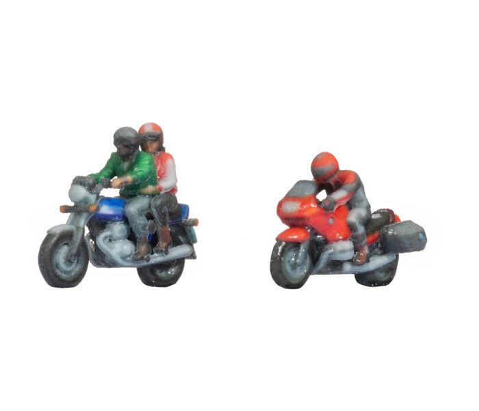 Motorcyclists (2) 3D Master Figure Set