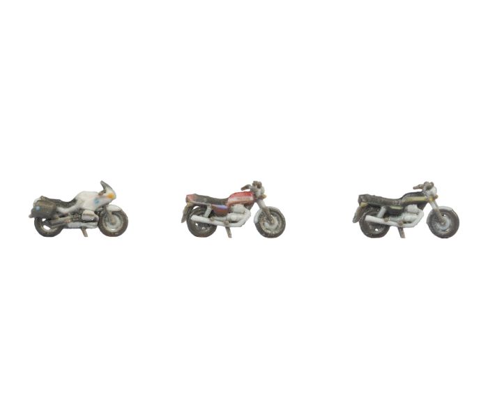 Motorbikes (3) 3D Master Figure Set