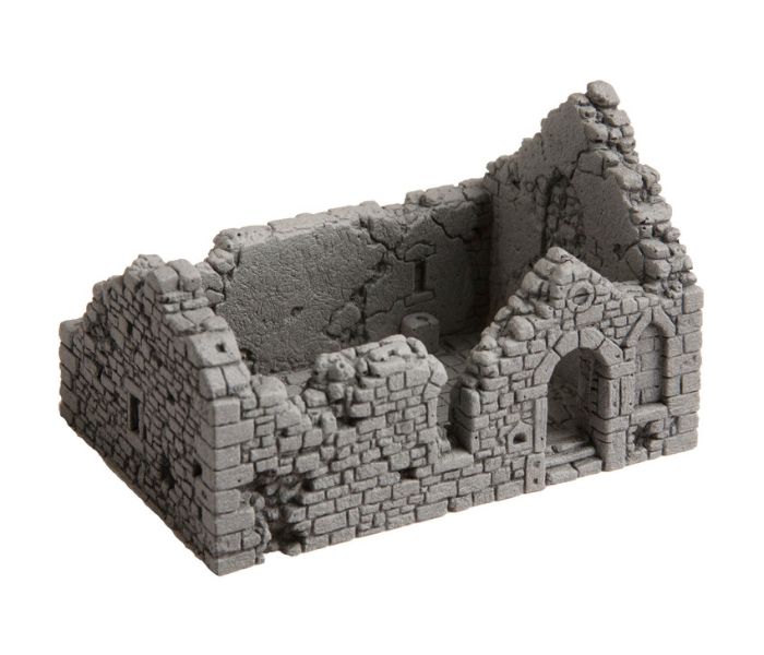 Chapel Ruin Hard Foam Building