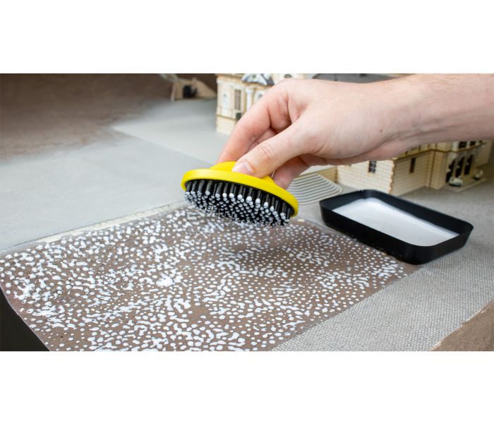 Grass Stamp (2) & Adhesive Tray