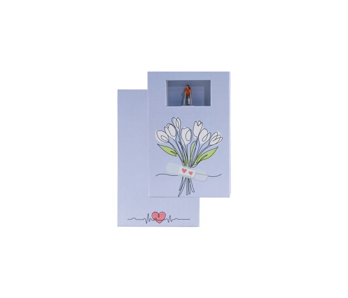 Get Well Soon (Woman on Crutches) Gift Box