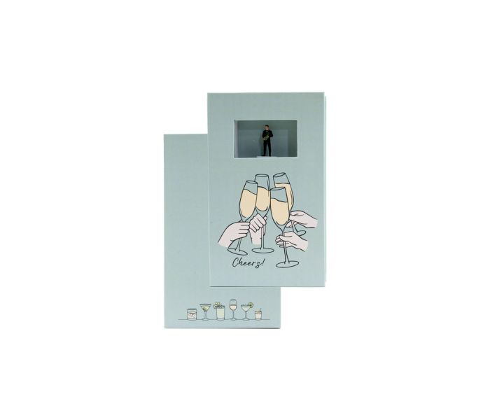 Cheers (Man with Champagne) Gift Box