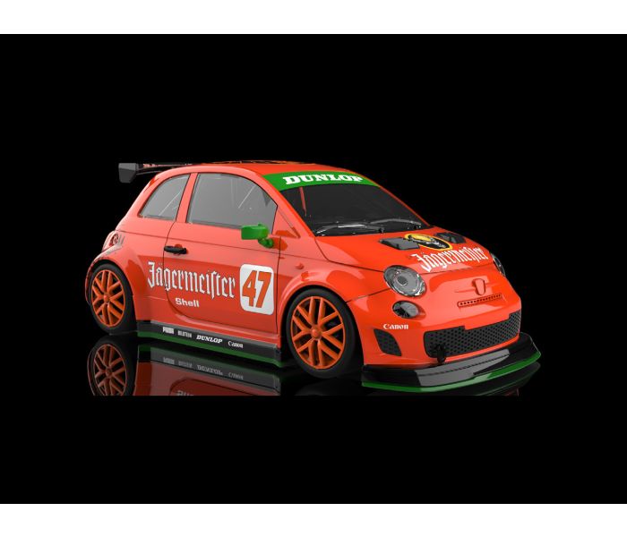 Abarth 500 Jagermeister Livery No.47 Green