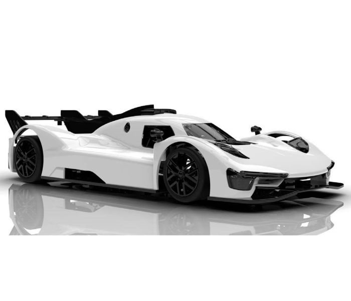 NSR Hypercar Test Car White