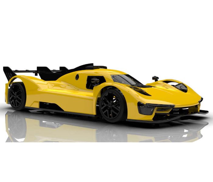 NSR Hypercar Test Car Yellow